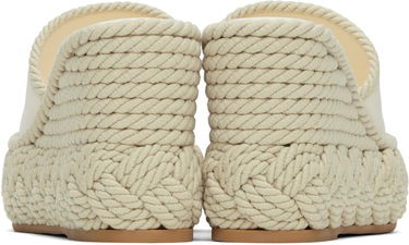 Кецове и обувки Valentino Valentino Garavani VLogo Torchon Wedge Slide Sandals Бежово | 6W2S0KC5YWI, 1