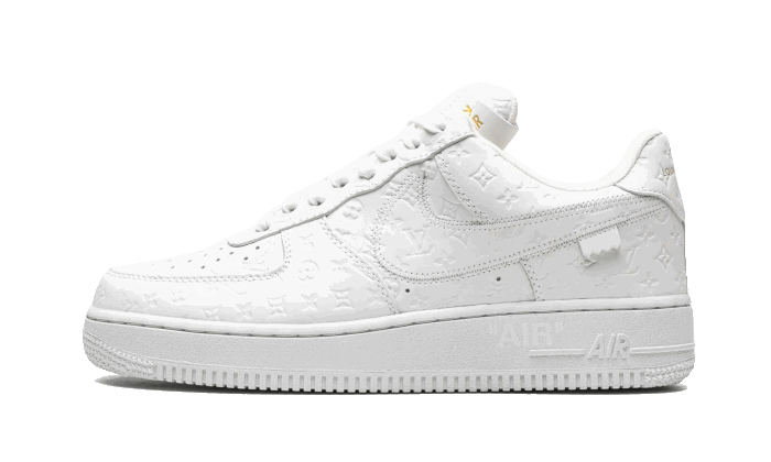Кецове и обувки Nike Louis Vuitton By Virgil Abloh x Air Force 1 Low "White" Бяло | 1A9V9U, 0
