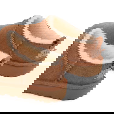 Кецове и обувки UGG Classic Micro Boot W Кафяво | 1173891-CHE, 3