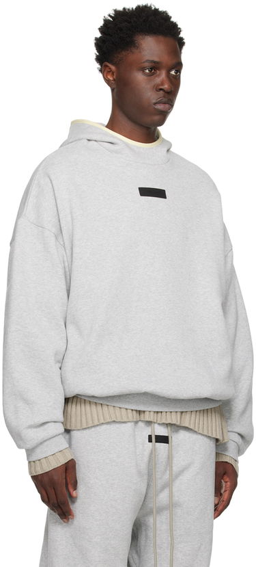 Суитчър Fear of God Essentials Hoodie Сиво | 192SP242056F, 1