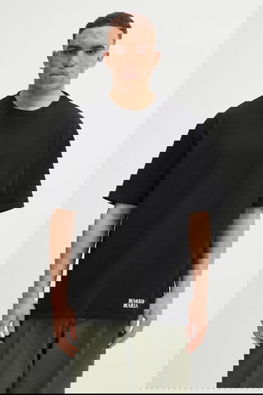 Тениска WACKO MARIA Oversized T-Shirt Черно | 25FW.WMT.WT03, 0