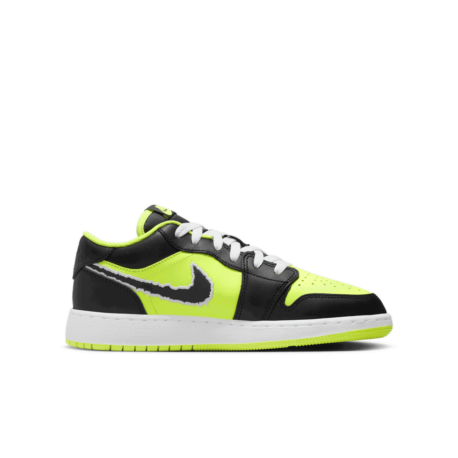 Кецове и обувки Jordan Air Jordan 1 Low SE Black Cat Volt Зелено | DX6666-701, 1