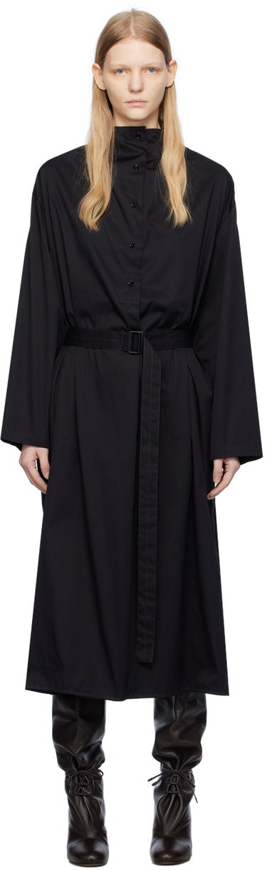 Риза LEMAIRE LEMAIRE Housse Midi Dress Черно | DR1040 LF824, 0