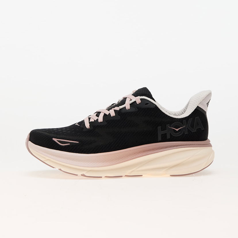 Кецове и обувки Hoka One One Clifton 9 Obsidian/ Quartzite W Черно | 1127896-ONQ