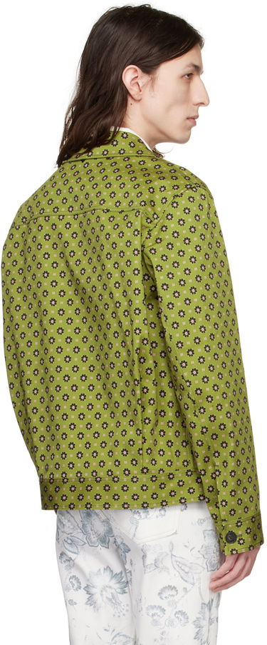 Яке Erdem Erdem Graham Floral Print Jacket Зелено | MS23_712MMFOG GRAHAM, 2