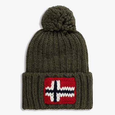 Шапка Napapijri Napapijri Semiury 5 Wool Blend Beanie Зелено | NP0A4GKBG0A1, 3