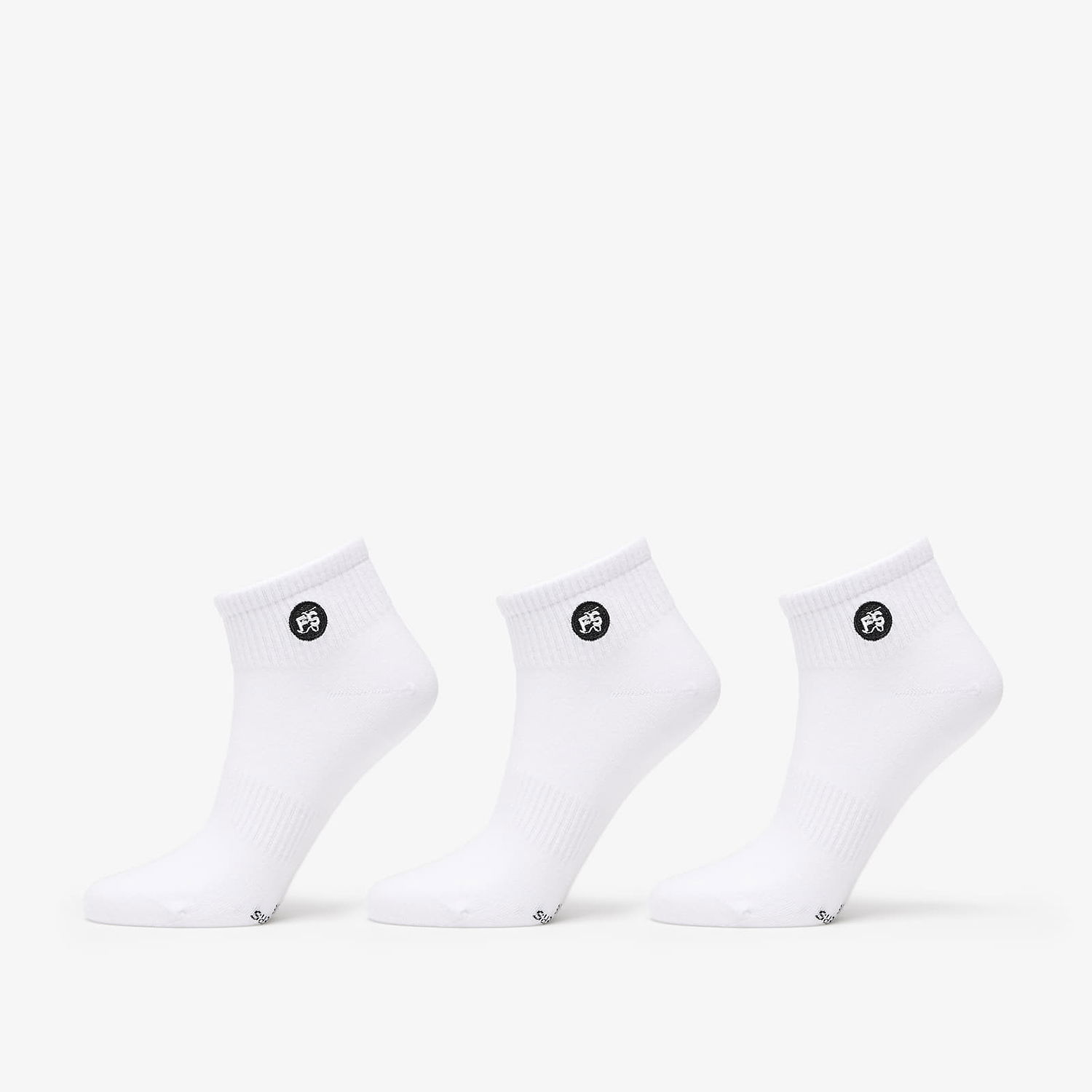 Чорапи Footshop Ankle Socks 3-Pack White Бяло | FTSHP_372, 0