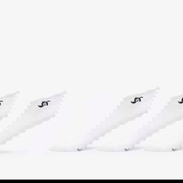 Чорапи Footshop Ankle Socks 3-Pack White Бяло | FTSHP_372, 0