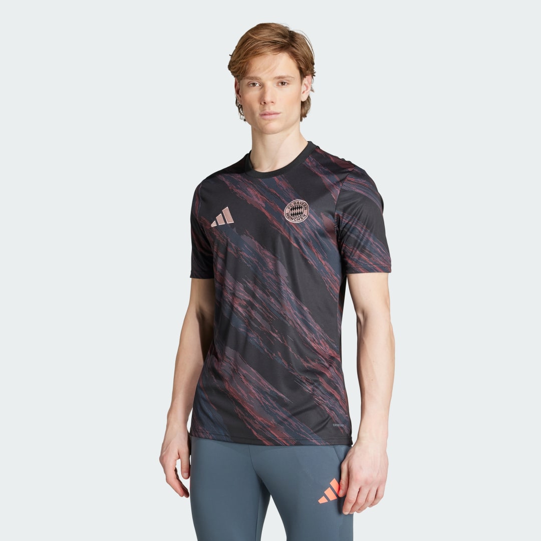 Фланелка adidas Performance FC Bayern Pre-Match Jersey 25/26 Черно | JN5630, 0