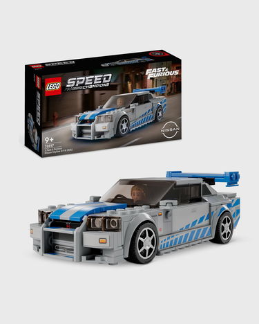 Колекционерско LEGO Fast & Furious – Nissan Skyline GT-R (R34) Сиво | 6426026, 1