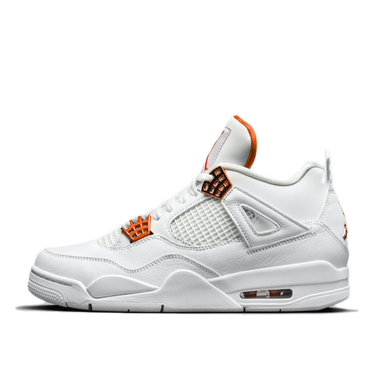 Кецове и обувки Jordan Air Jordan 4 Retro "Orange Metallic" Бяло | CT8527-118, 1
