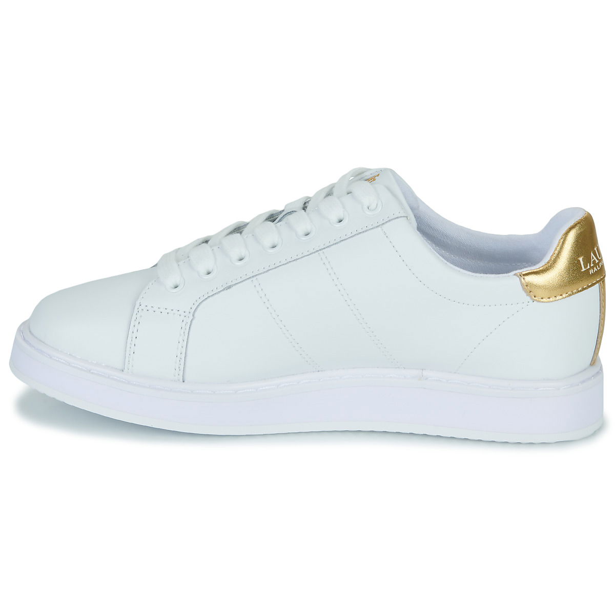 Кецове и обувки Polo by Ralph Lauren ANGELINE 4-SNEAKERS-LOW TOP LACE Бяло | 802875886002, 0