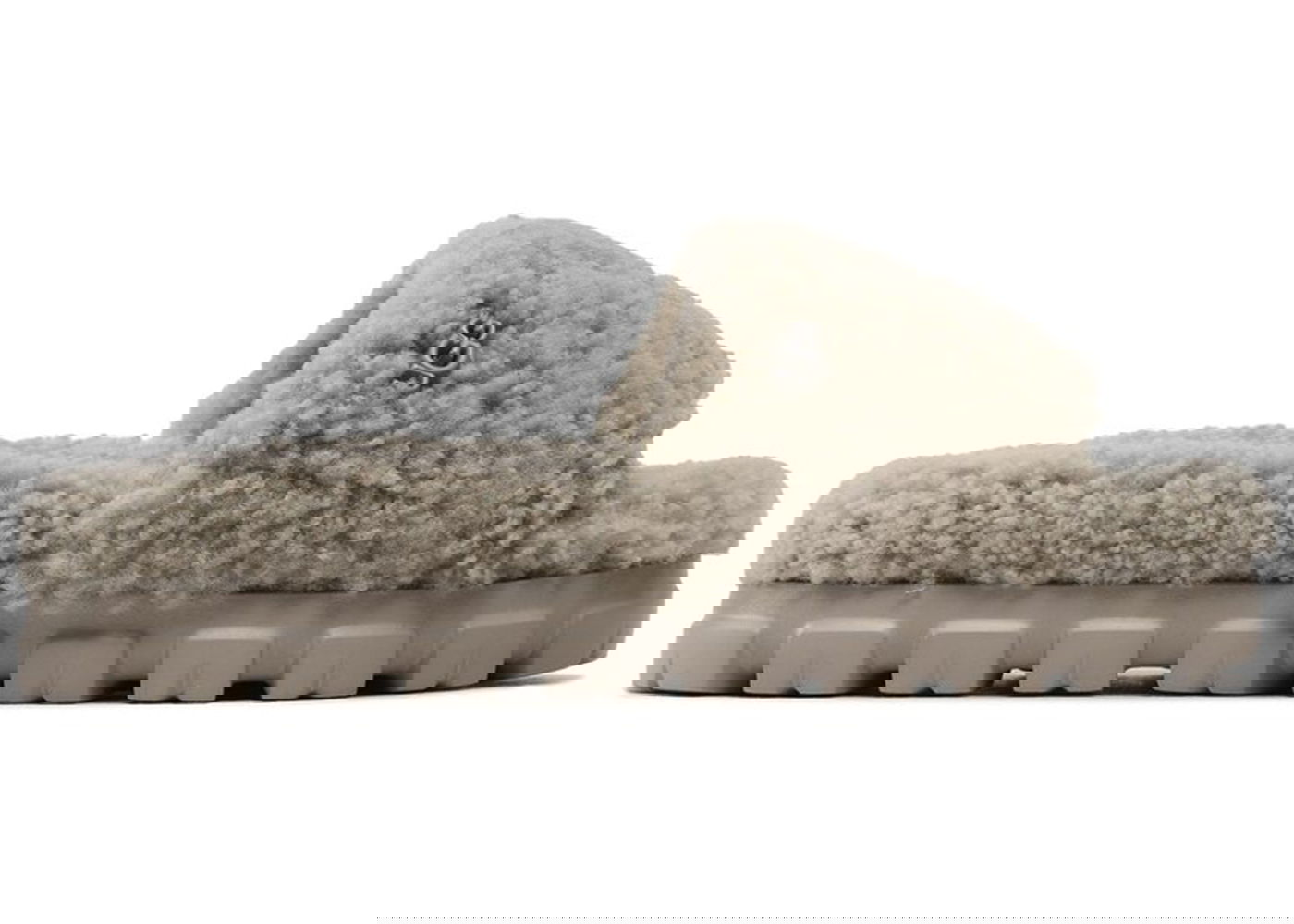 Кецове и обувки UGG Cozetta Curly Slide "Goat" Сиво | 1130838-GOA, 1