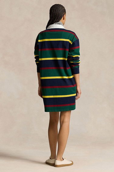 Pокля Polo by Ralph Lauren Striped Mini Dress Зелено | 211941215, 1