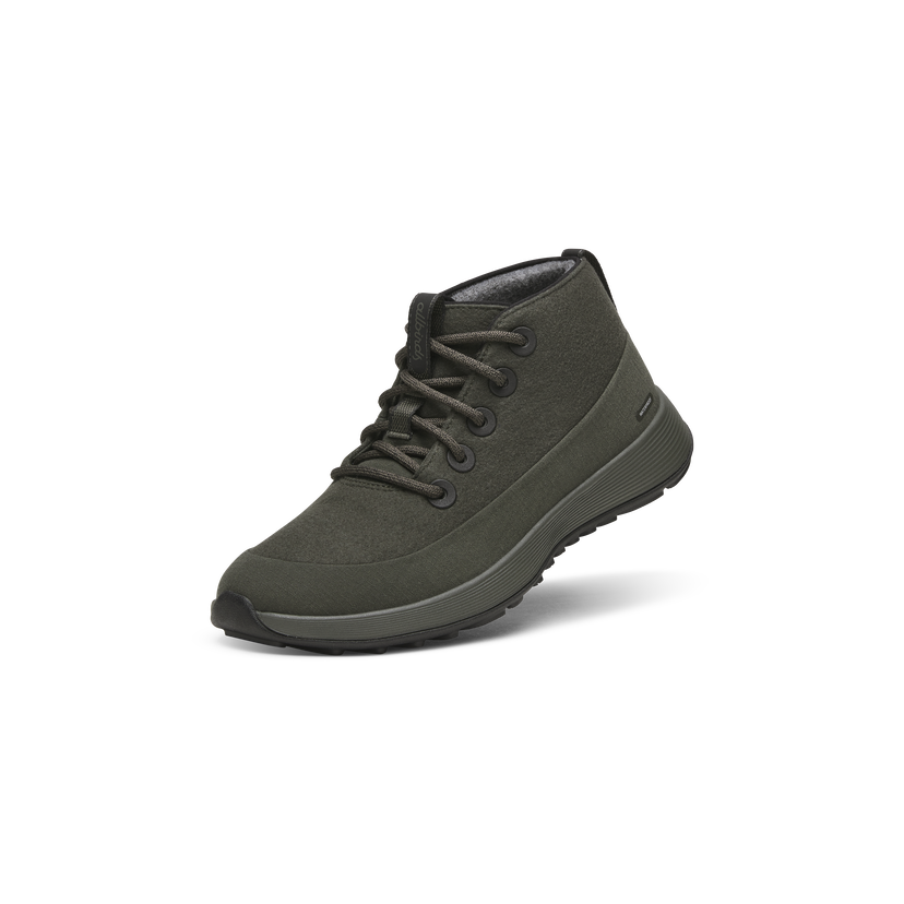 Кецове и обувки Allbirds Wool Runner NZ Comfortable Mid Water-Repellent Зелено | A12008M