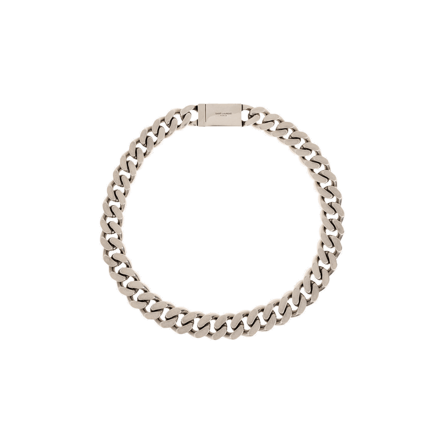 Колие Saint Laurent Necklace Сиво | 691326 Y1500 8142, 0