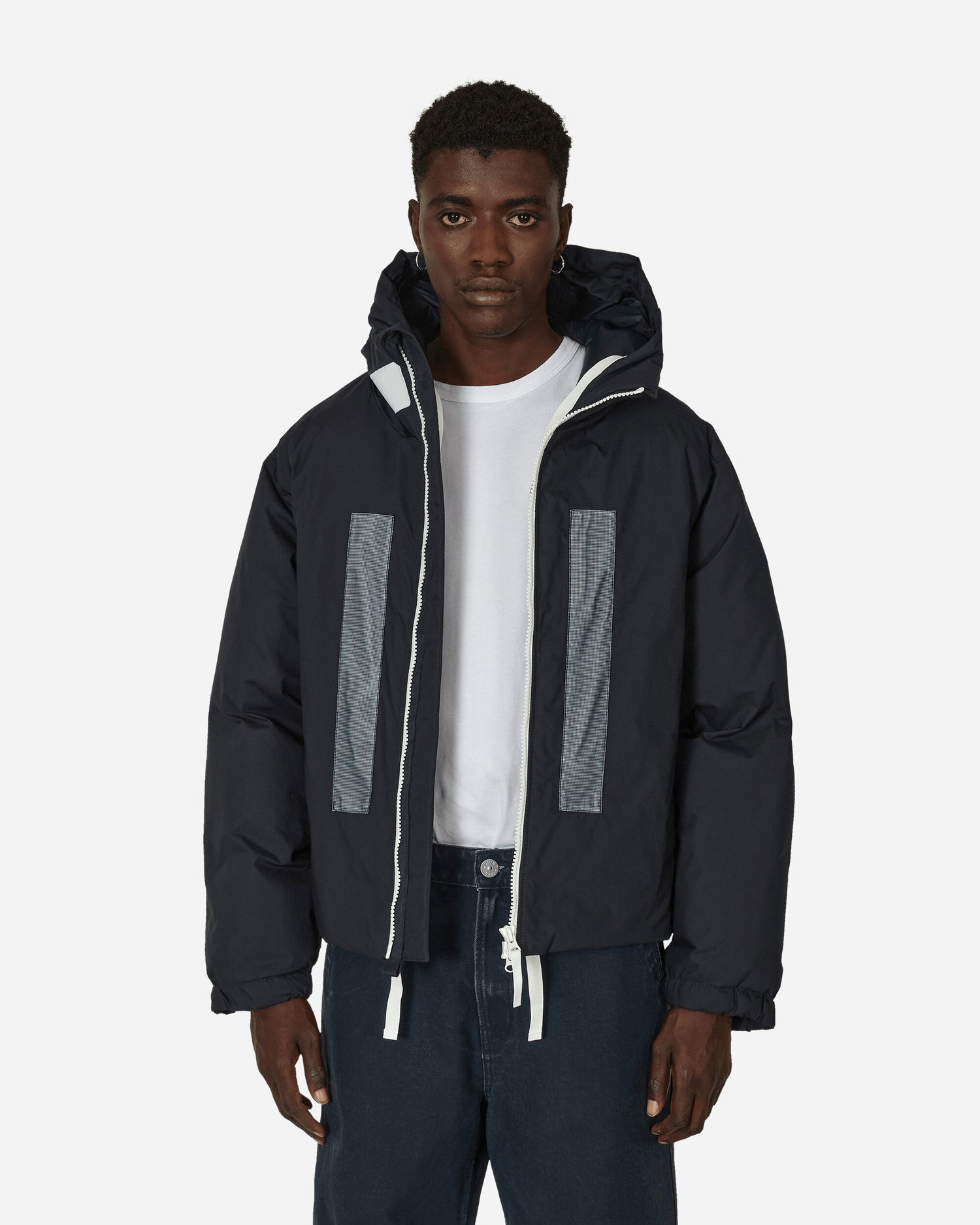 Яке Stone Island Marina Rubber Wax Poplin Down Черно | 7915424X2 V0020, 1