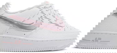 Кецове и обувки Nike Air Force 1 White "Pink Glaze" GS Бяло | CT3839-104, 1
