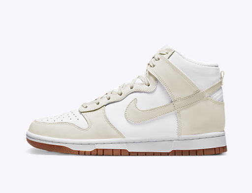 Кецове и обувки Nike Dunk High "Sail Gum" Бяло | DD1869-109