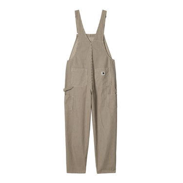 Панталони Carhartt WIP Haywood Bib Haywood Stripe Бежово | I033137_26I_02, 2