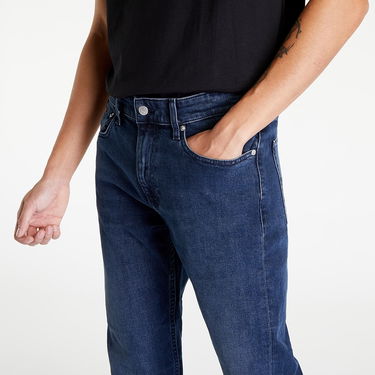 Дънки CALVIN KLEIN Slim Taper Denim Тъмно синьо | J30J321471 1BJ, 2