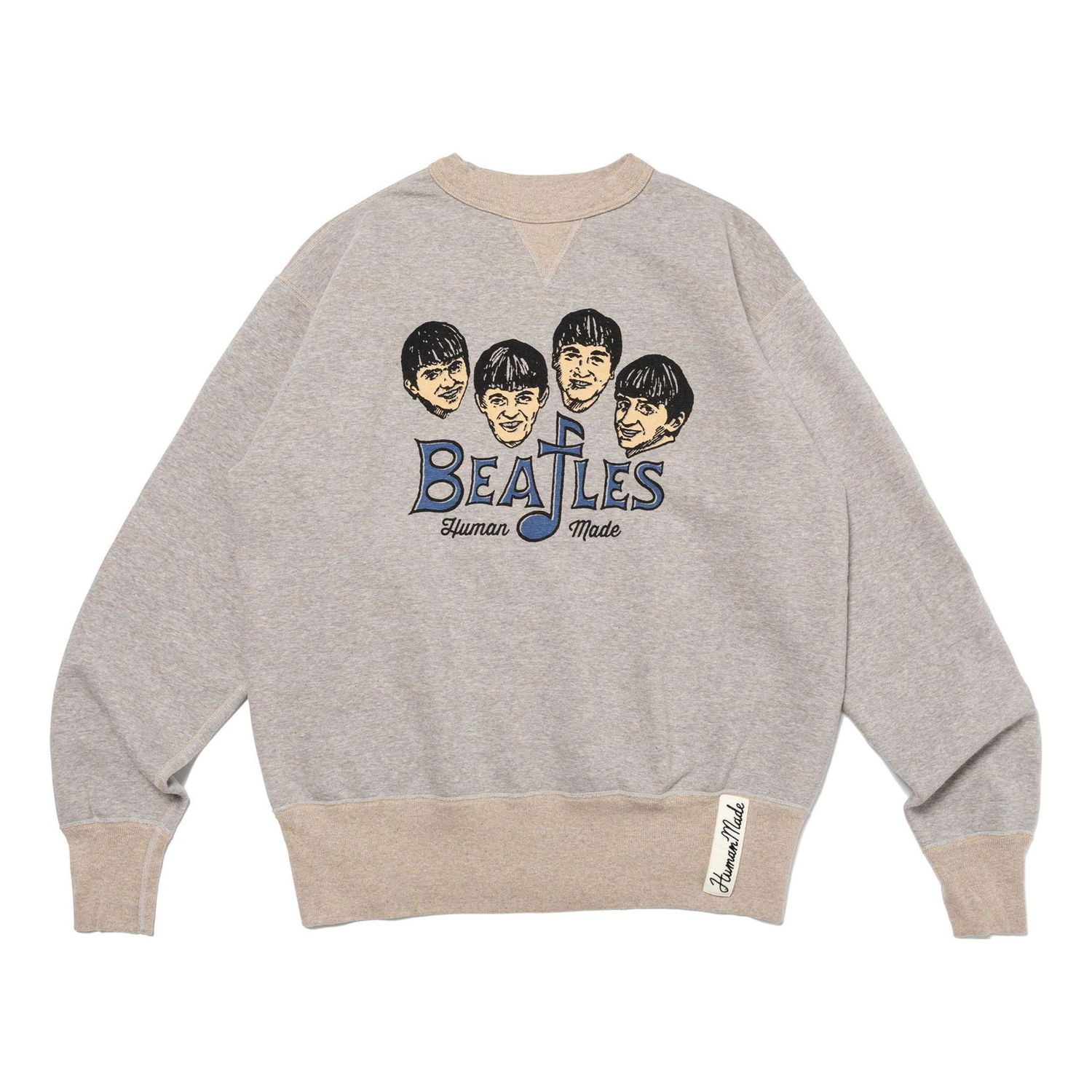 Суитчър Human Made Beatles Graphic Print Sweatshirt Сиво | HM26CS023, 0