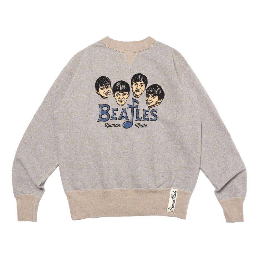 Суитчър Human Made Beatles Graphic Print Sweatshirt Сиво | HM26CS023