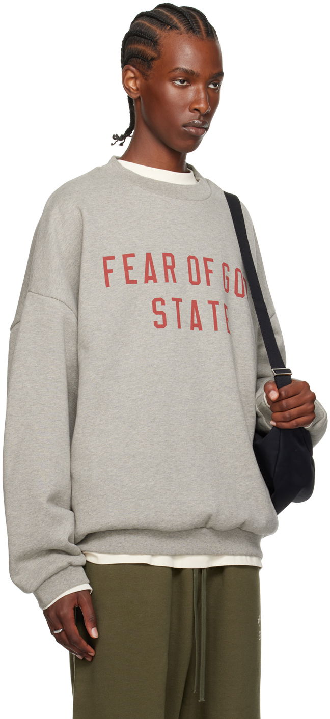 Суитчър Fear of God Crewneck Sweatshirt Сиво | 192BT246261F, 1