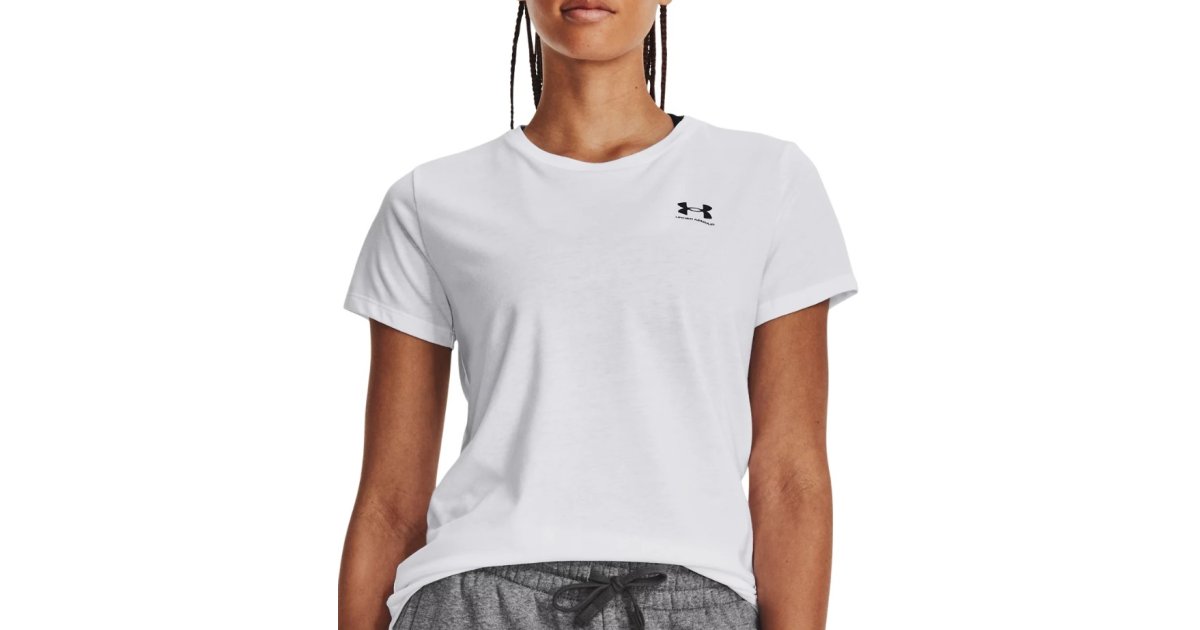 Тениска Under Armour Sportstyle Left Chest Tee Бяло | 1379399-100, 1