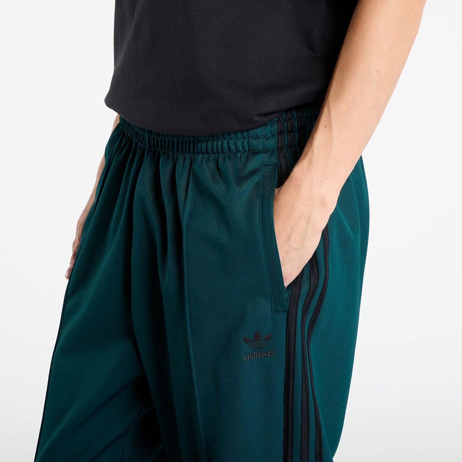 Спортни панталони adidas Performance Adicolor Firebird Baggy Fit Track Pants Зелено | JY1420, 1