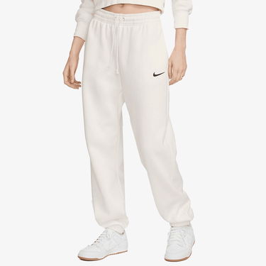Спортни панталони Nike WMNS Phoenix Fleece High-Waisted Oversized Sweatpants women Бяло | FZ5996-133, 2