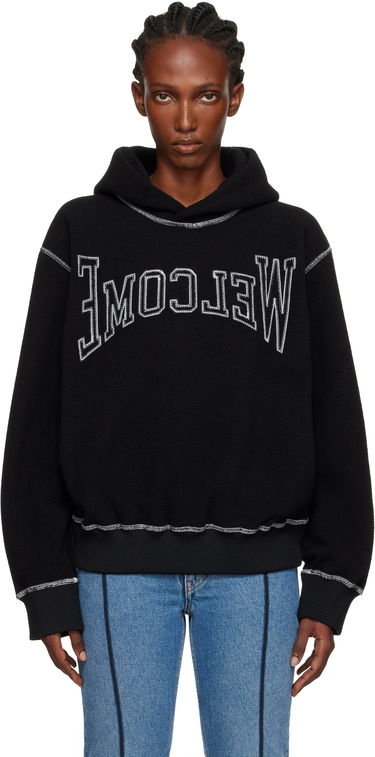 Суитчър Maison Margiela MM6 Maison Margiela 'Welcome' Fleece Hoodie Черно | S52GU0243 M20126, 0