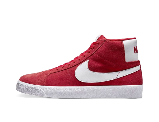 Скеитбординг Nike SB Blazer Mid "University Red White" Червено | 864349-602
