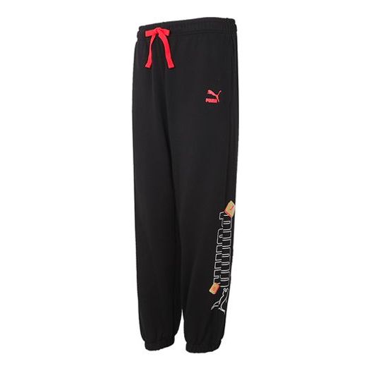 Спортни панталони Puma YOTOX Graphic Sweatpants Черно | 531300-01, 0