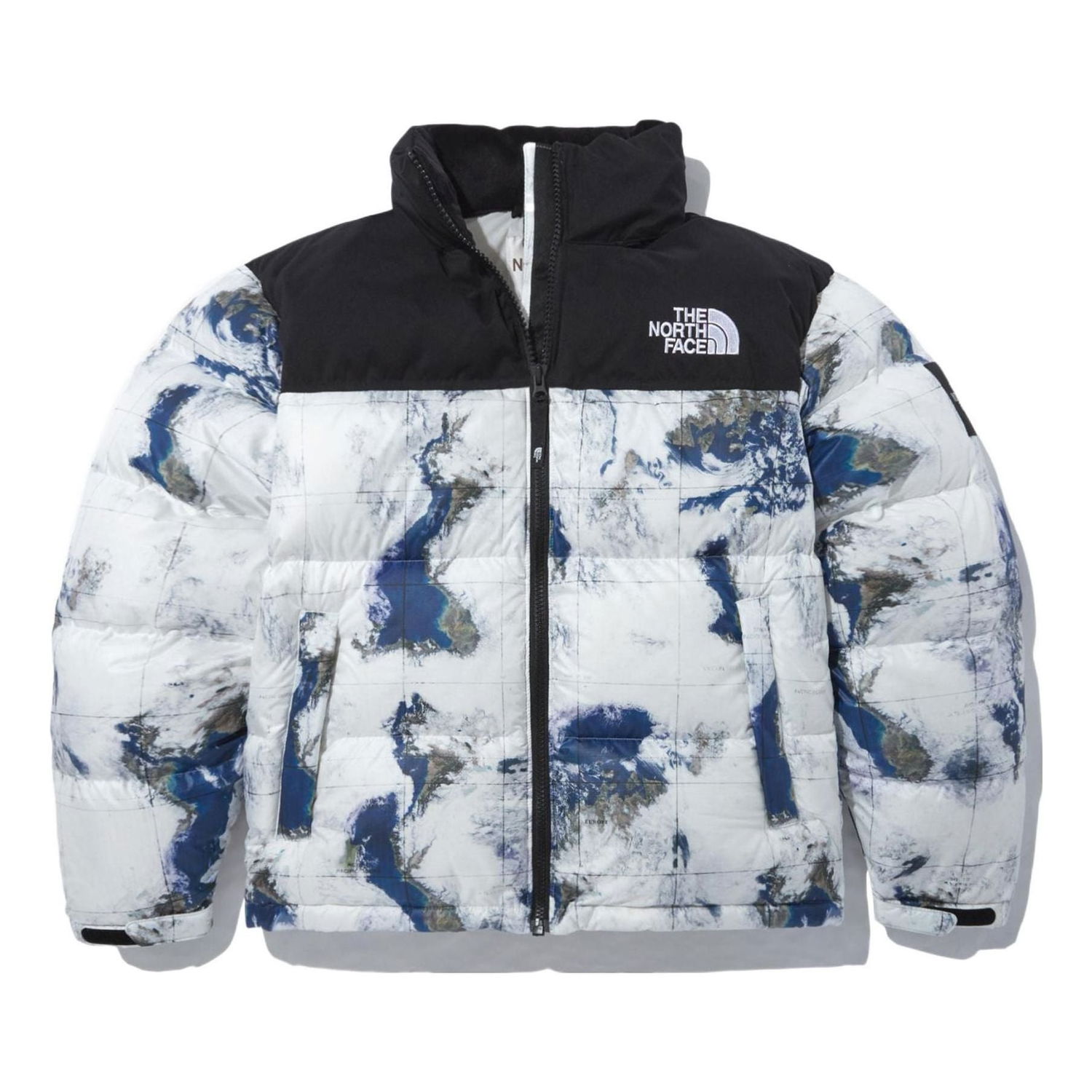 Пухо яке The North Face FW22 Logo Print Winter Jacket Бяло | NJ1DN51J, 0