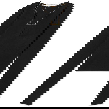 Тениска Alexander Wang V-Neck Logo Necklace Top Черно | 1KC1241006-001, 0
