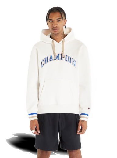 Суитчър Champion Hooded Sweatshirt Бяло | 219174 CHA WW034