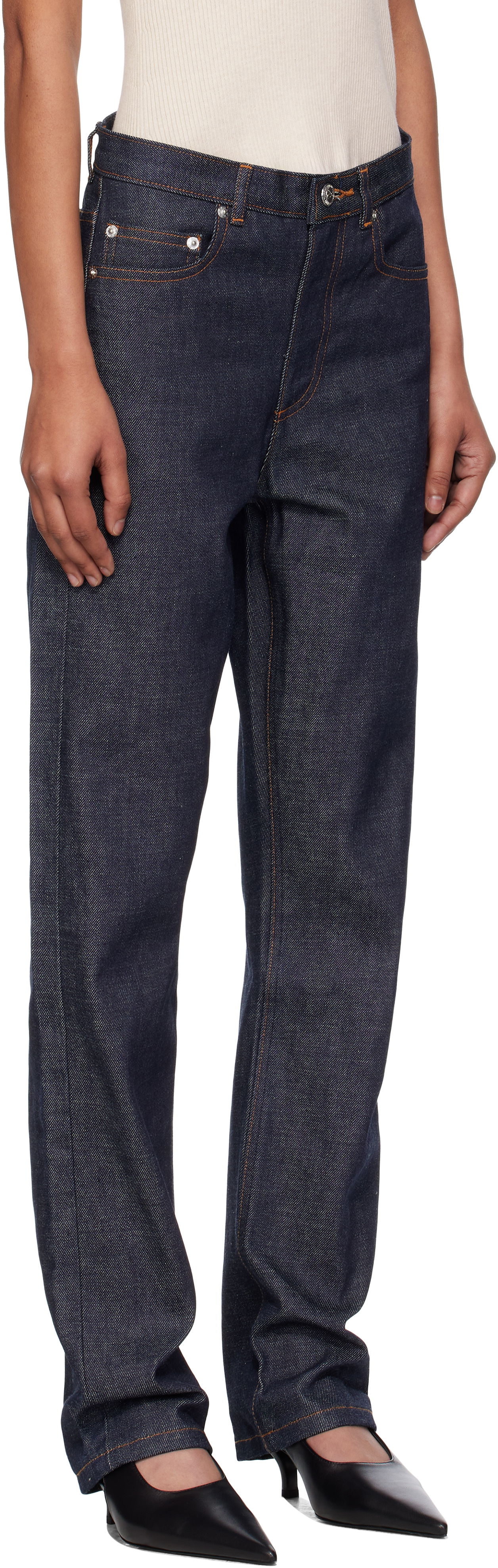 Дънки A.P.C. A.P.C. Standard Jeans Синьо | CODBS-F09081, 1