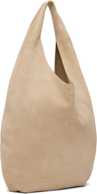 Чанта през рамо A.P.C. A.P.C. 'Le Neige' Suede Shoulder Bag Бежово | PXCCB-F67008, 1