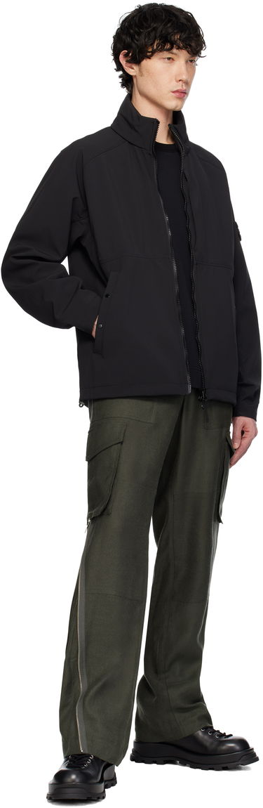Ветровка Stone Island Stone Island Light Soft Shell Jacket Черно | K1S15 4100010 S0A22, 4