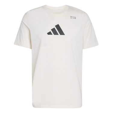 Тениска adidas Originals Training All Gym Graphic Tee Бяло | JM8976, 0