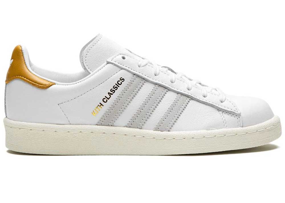 Кецове и обувки adidas Originals Campus 80s Kith Classics White Mango Бяло | IE4805, 0