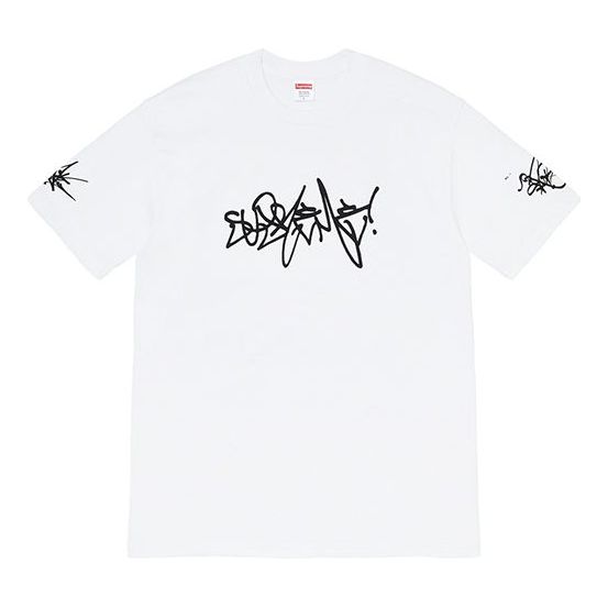 Тениска Supreme Rammellzee Tag Graphic T-Shirt Бяло | SUP-SS20-487, 0