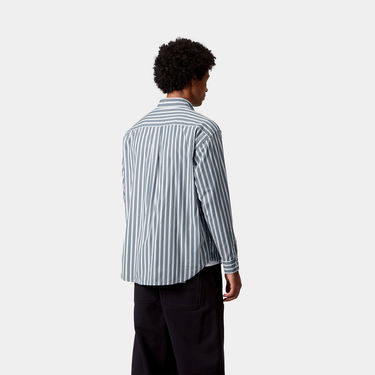 Риза Carhartt WIP Long Sleeve Malden Stripe Shirt Многоцветен | I035334_9, 1