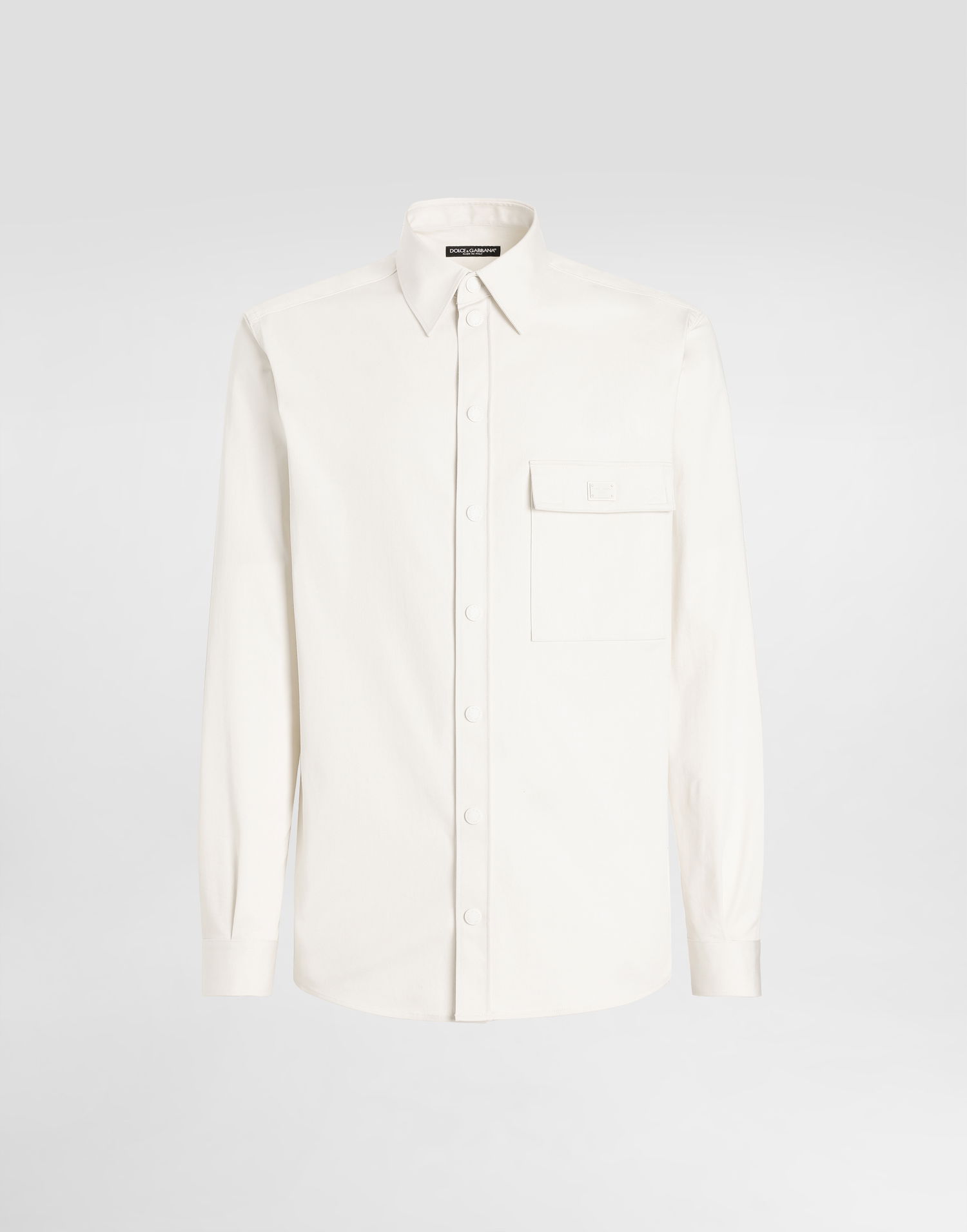 Риза Dolce & Gabbana Dolce & Gabbana Cotton Shirt With Tag Бяло | G5KS2TFUFL3W0802, 0