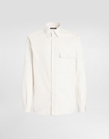 Риза Dolce & Gabbana Dolce & Gabbana Cotton Shirt With Tag Бяло | G5KS2TFUFL3W0802, 0