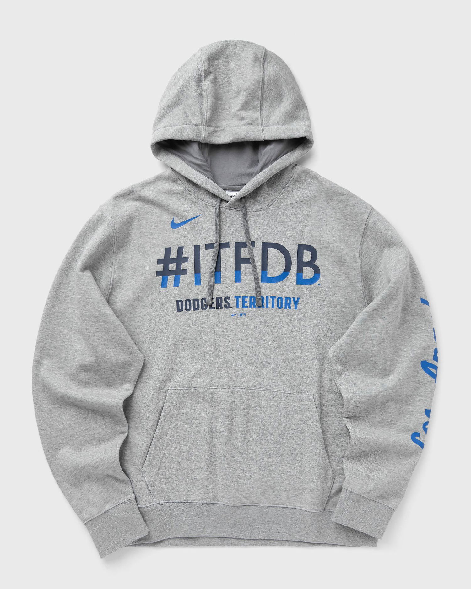 Суитчър Nike Los Angeles Dodgers City Connect Club Hoodie Сиво | 01D1-06G-LD-N0Z, 0