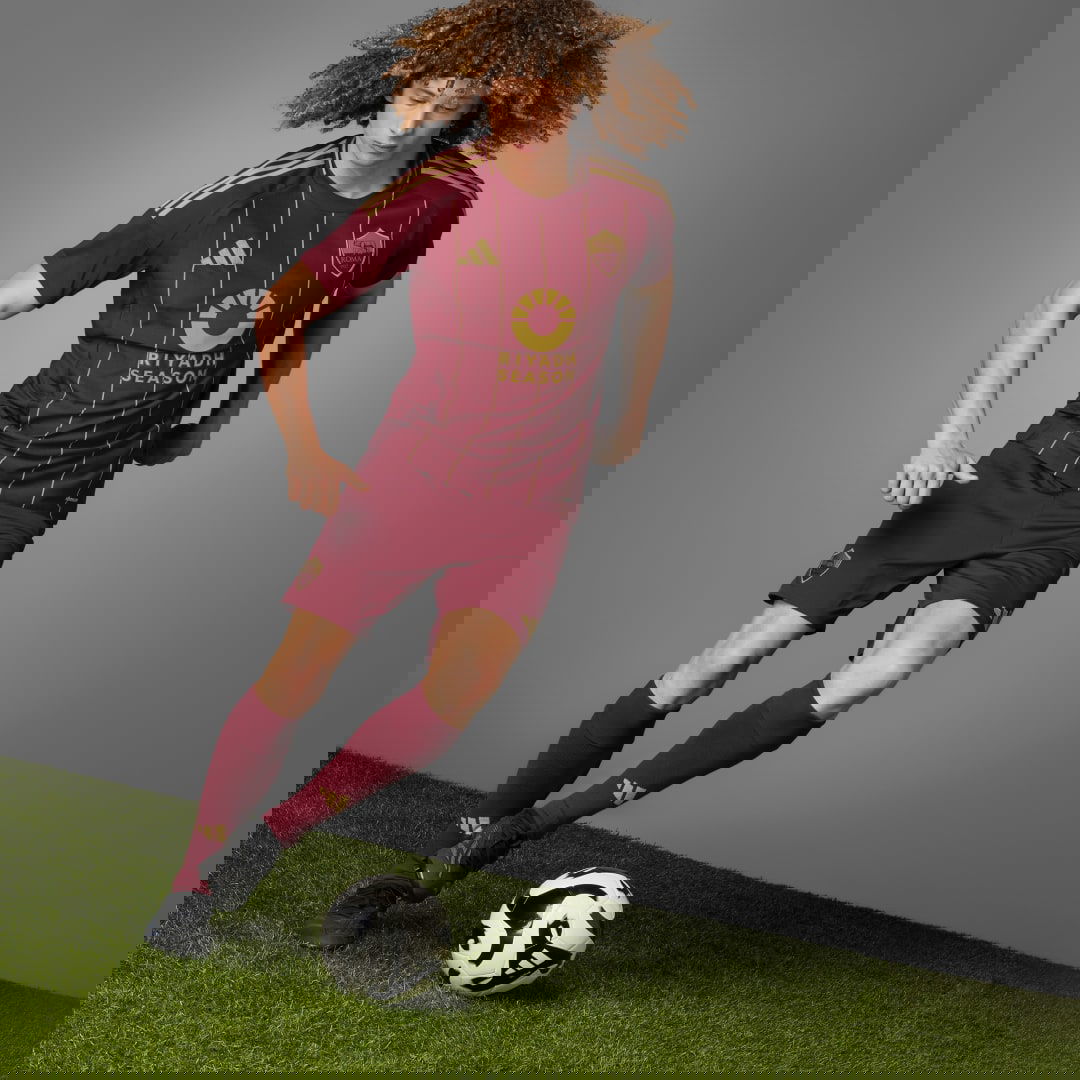 Фланелка adidas Performance AS Roma 24/25 Home Kit Бургунди | IT6058, 1