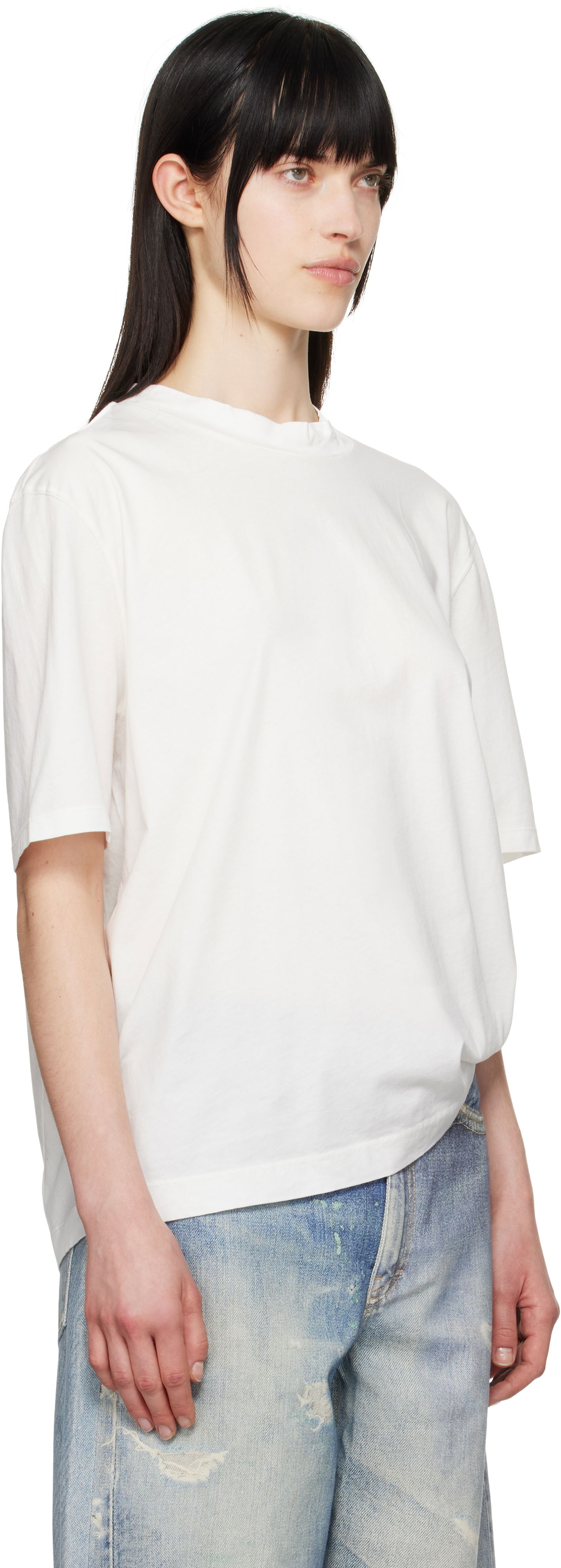 Тениска OUR LEGACY Our Legacy Big T-Shirt Бяло | W2256BW, 1