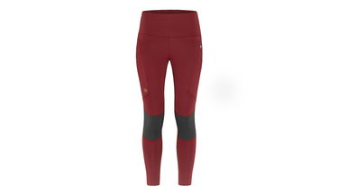 Клинове FJÄLLRÄVEN Abisko Trekking Tights PRO Бургунди | F84771-346-048, 0